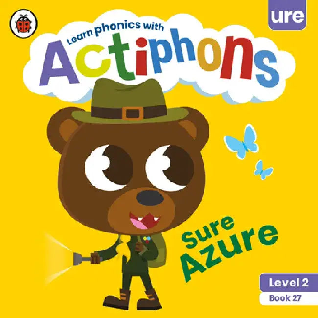 Actiphons Level 2 Book 27 Sure Azure: Learn Phonics and Get Active with Actiphons! by Ladybird