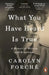 What You Have Heard Is True by Carolyn Forche