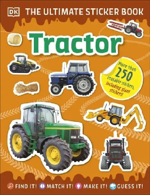 Ultimate Sticker Book Tractor by DK