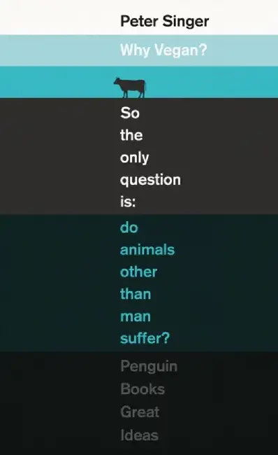 Why Vegan? by Peter Singer