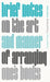 Brief Notes on the Art and Manner of Arranging One's Books by Georges Perec