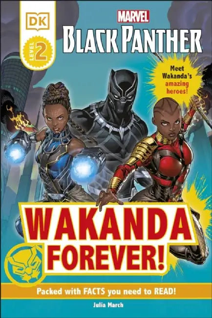 Marvel Black Panther Wakanda Forever! by Julia March