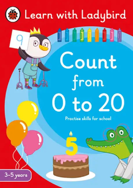 Count from 0 to 20: A Learn with Ladybird Activity Book 3-5 years by Ladybird
