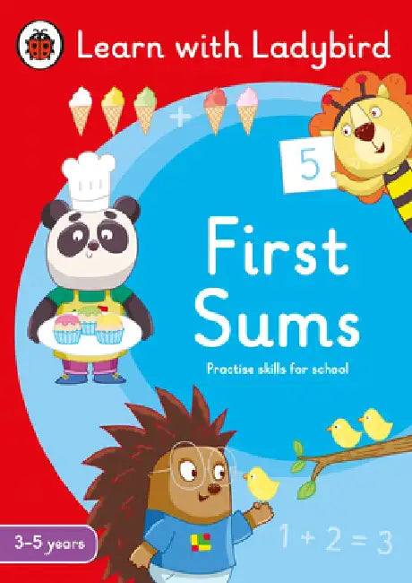First Sums: A Learn with Ladybird Activity Book 3-5 years by Ladybird