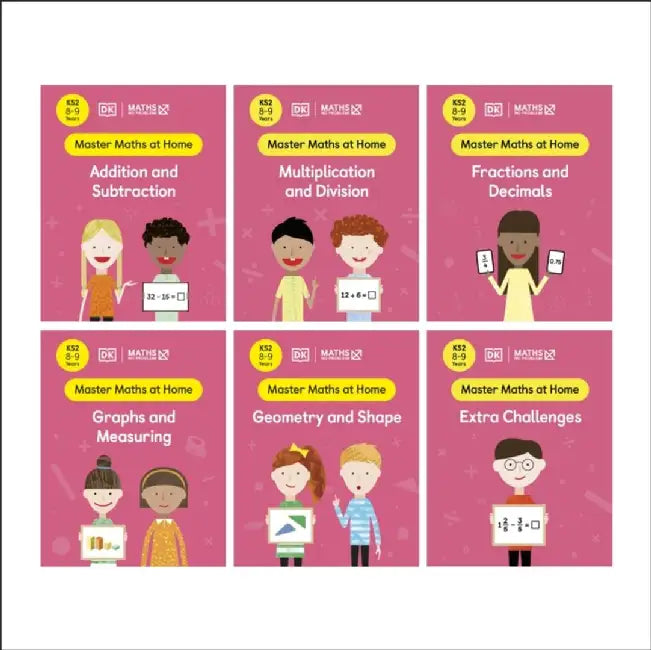 Maths — No Problem! Collection of 6 Workbooks, Ages 8-9 (Key Stage 2) by Maths — No Problem!