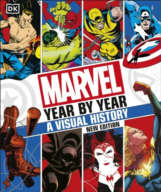 Marvel Year By Year A Visual History New Edition by Tom DeFalco