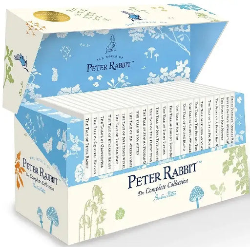 The World Of Peter Rabbit - The Complete Collection Of Original Tales 1-23 White Jackets by Beatrix Potter