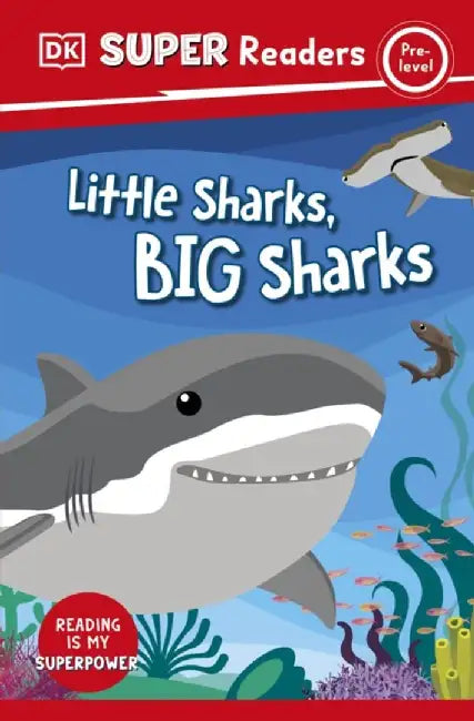 DK Super Readers Pre-Level Little Sharks Big Sharks by DK