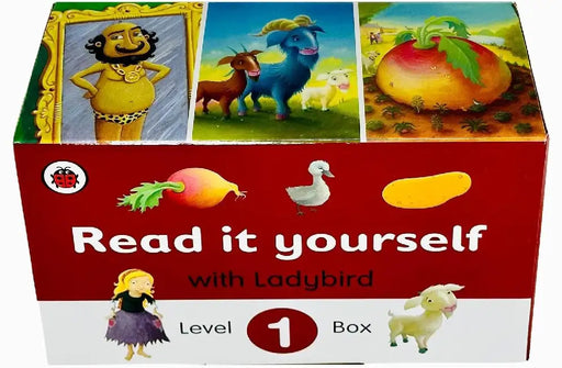 Ladybird Read It Yourself Collection Level 1: 10 Books Box Set : Cinderella, The Three Billy Goats Gruff, The Emperor's New Clothes, Little Red Hen, The Ugly Duckling, The Enormous Turnip & More by Ladybird