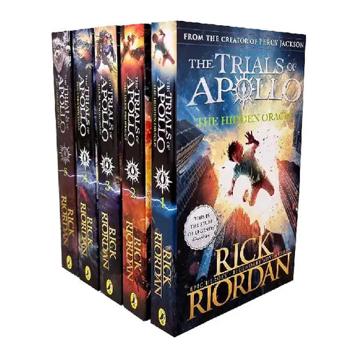 Trials Of Apollo 5 Book Collection Set by Rick Riordan