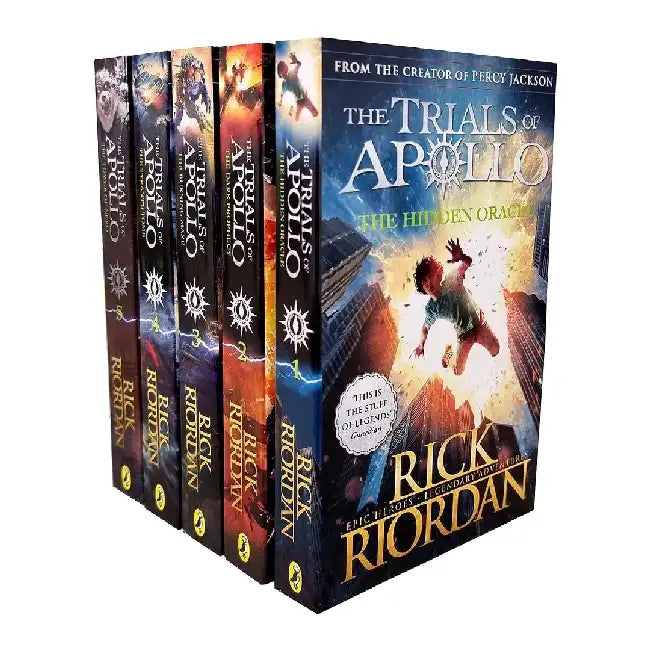Trials Of Apollo 5 Book Collection Set by Rick Riordan
