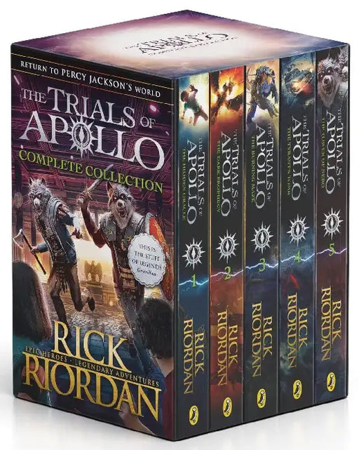 The Trials Of Apollo: Complete Collection by Rick Riordan