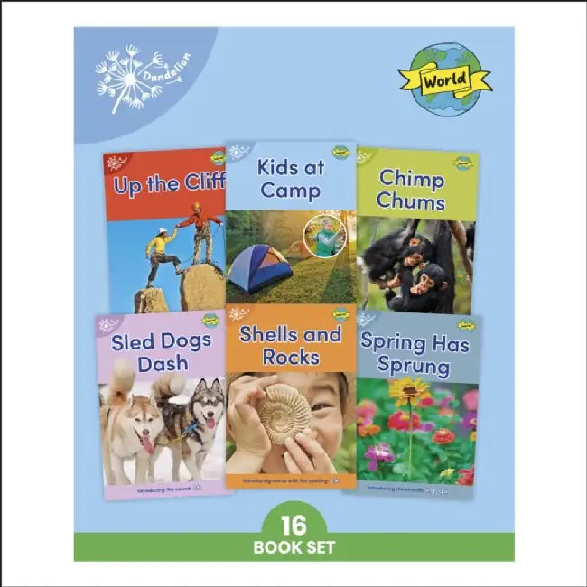 Phonic Books Dandelion World Stages 8-15 by Phonic Books