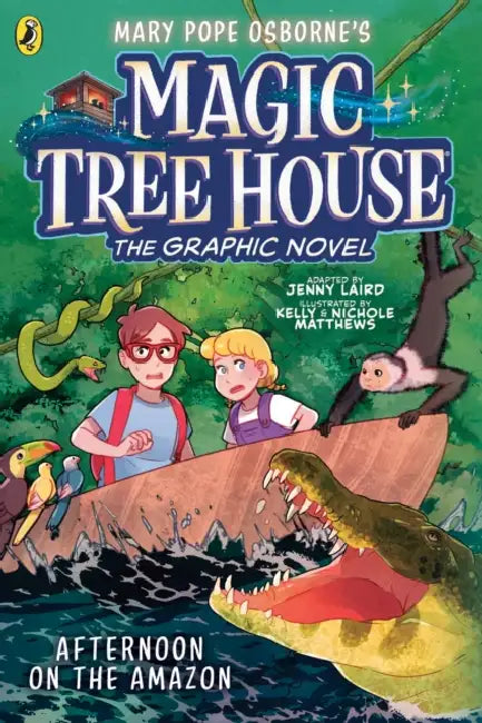 Magic Tree House: Afternoon on the Amazon: (A Graphic Novel) by Mary Pope Osborne
