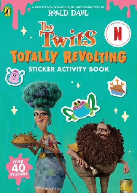 The Twits: Sticker Activity Book by Roald Dahl