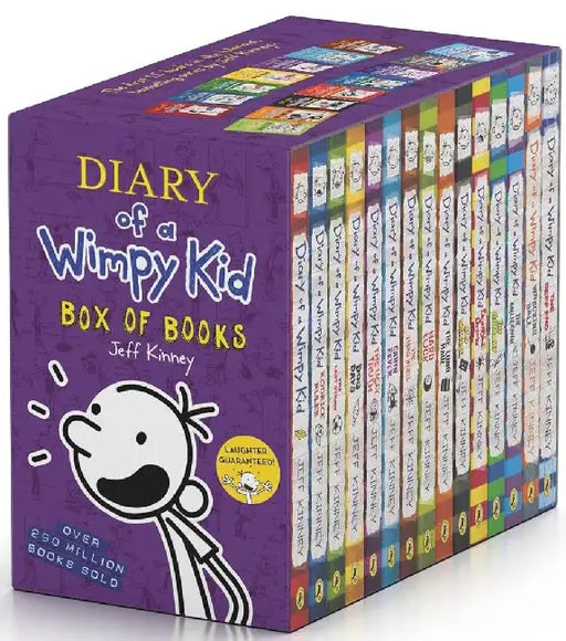 Diary Of A Wimpy Kid Boxset 15 Books Collection by Jeff Kinney