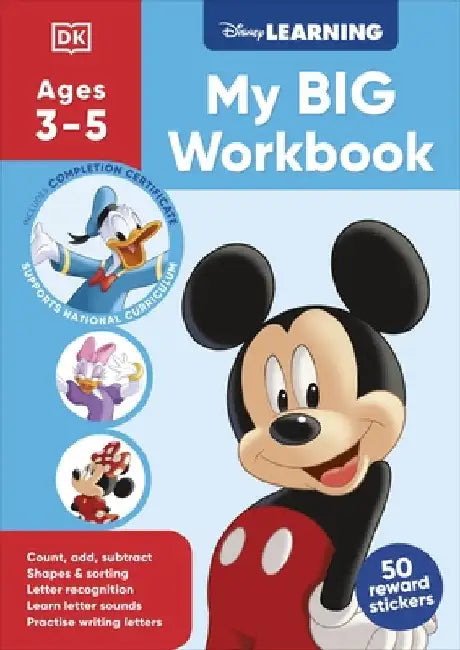Disney Learning Big Workbook Ages 3-5 by DK