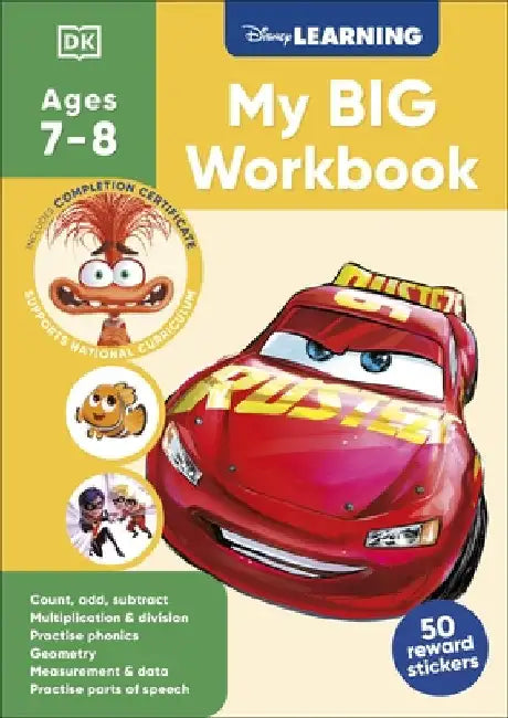 Disney Learning Big Workbook Ages 7-8 (Year 3) by DK
