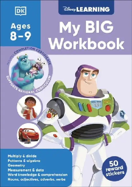 Disney Learning Big Workbook Ages 8-9 (Year 4) by DK