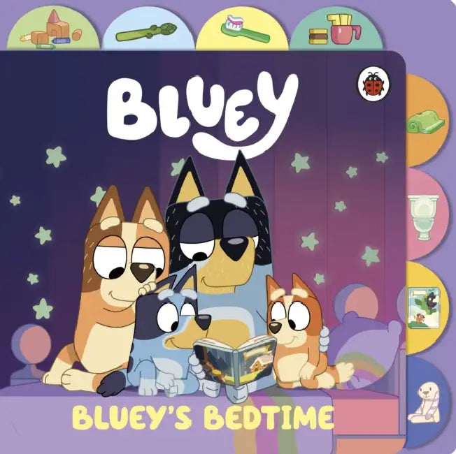 Bluey: Bluey’s Bedtime: Tabbed Board Book by Bluey