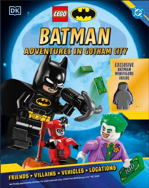 LEGO DC Batman Adventures in Gotham City: Includes Exclusive Minifigure by DK