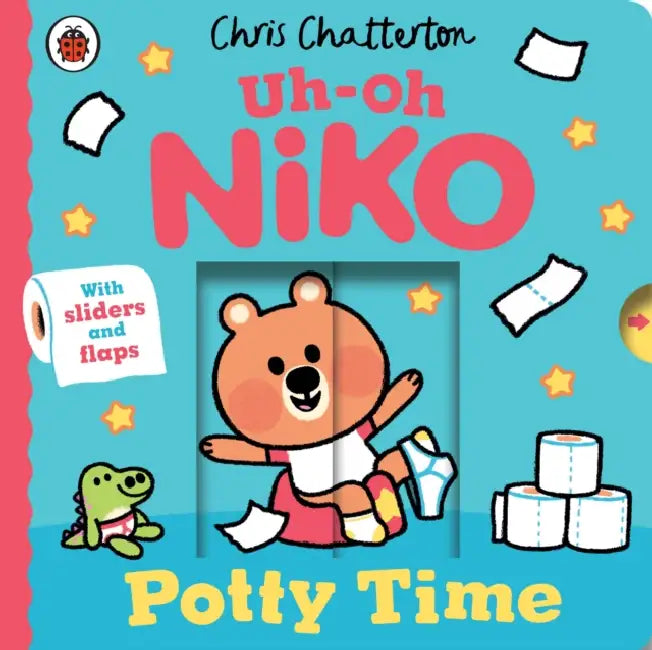 Uh-Oh, Niko: Potty Time: a push, pull and slide story by Chris Chatterton