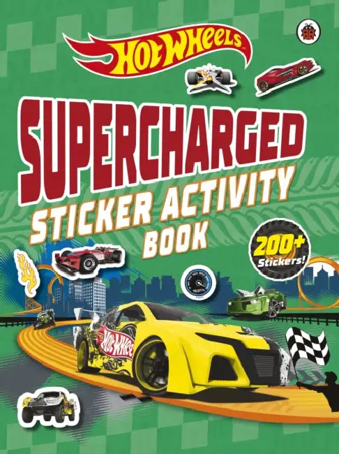 Hot Wheels: Supercharged Sticker Activity Book by Hot Wheels