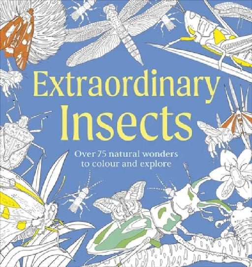 Extraordinary Insects Colouring Book by DK