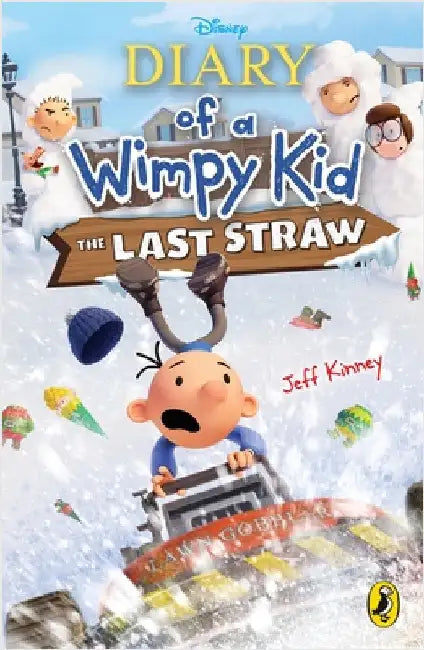 Diary of a Wimpy Kid: The Last Straw (Book 3): Special Disney+ Cover Edition by Jeff Kinney