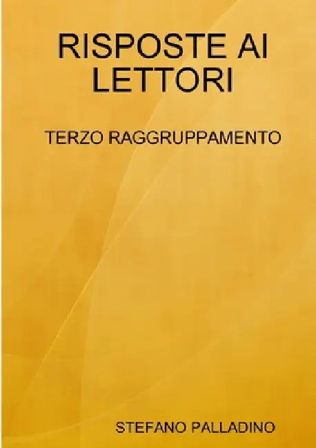 Risposte AI Lettori by Stefano Palladino