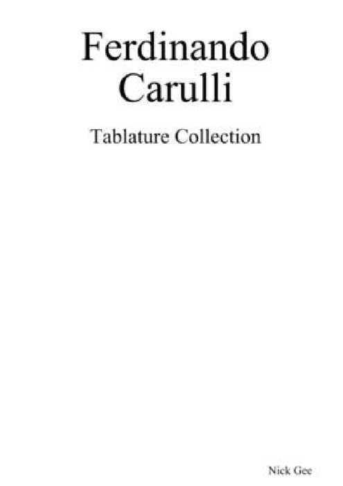 Carulli by Nick Gee