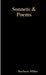 Sonnets and Poems by Barbara Millar by Barbara Millar