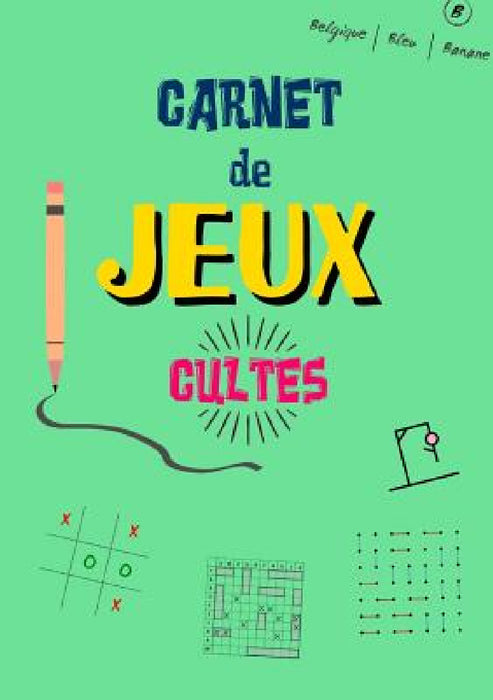 Carnet de jeux cultes by Mickaël Nicotera