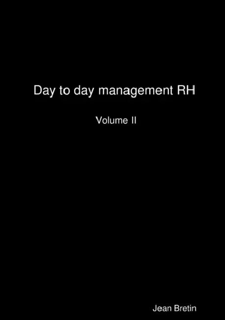 Day to day management RH by Jean Bretin