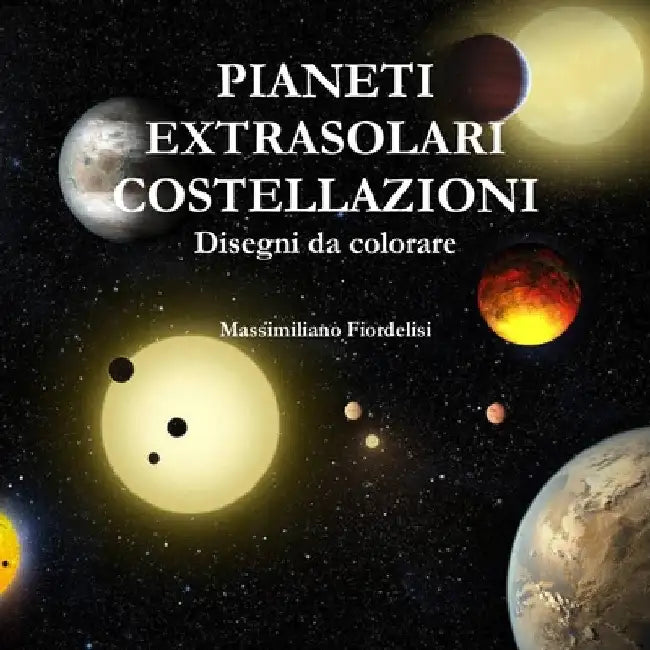 PIANETI EXTRASOLARI COSTELLAZIONI Disegni da colorare by Massimiliano Fiordelisi