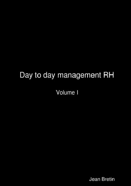 Day to day management RH by Jean Bretin