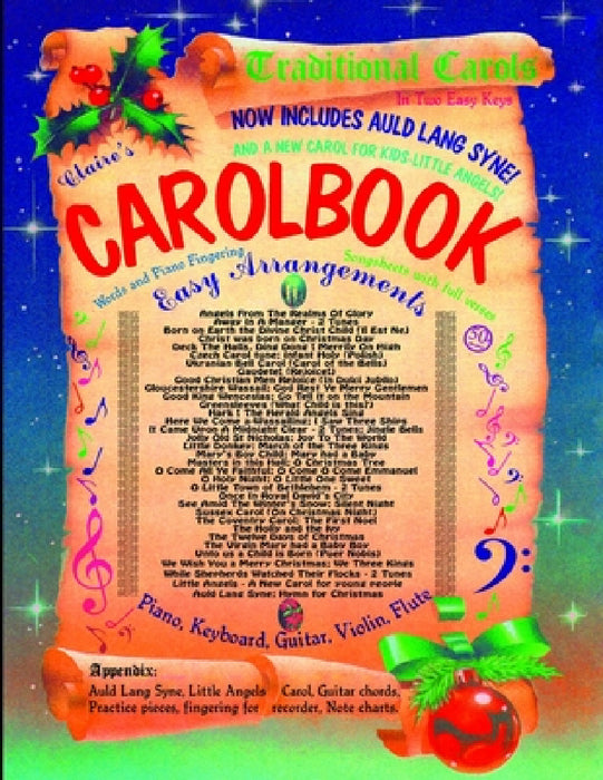 Claire's Traditional Carolbook by Eros &. Claire Mungal