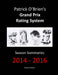 Patrick O'Brien's Grand Prix Rating System: Season Summaries 2014-2016 by Patrick O'Brien