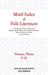 Motif-Index of Folk-Literature: Volume Three; F-H; A Classification of Narrative Elements in Folk Tales, Ballads, Myths, Fables, Mediaeval Romances, E by Stith Thompson