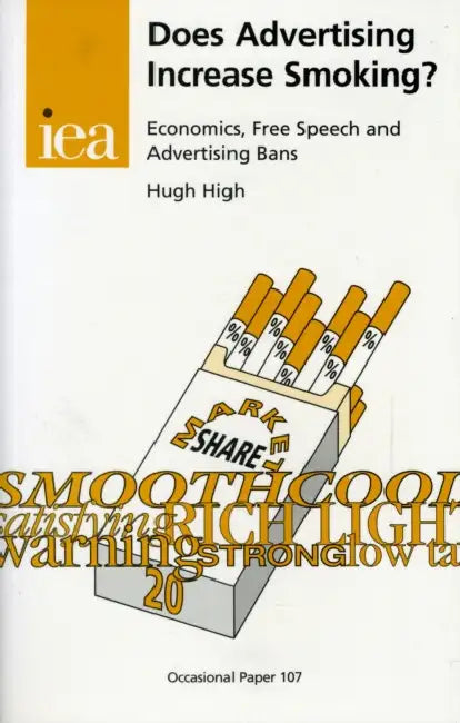 Does Advertising Increase Smoking? by Hugh High