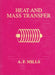 Heat and Mass Transfer by Mills Anthony