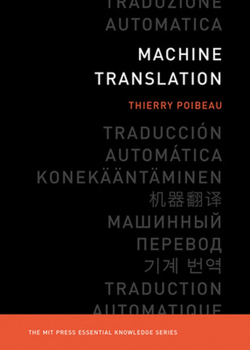 Machine Translation by Thierry Poibeau