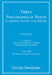 Three Philosophical Poets: Lucretius, Dante, and Goethe, Critical Edition, Volume 8: Volume VIII by George Santayana