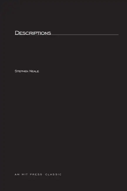 Descriptions by Stephen Neale