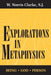 Explorations in Metaphysics: Being-God-Person by S. J. W. Norris Clarke
