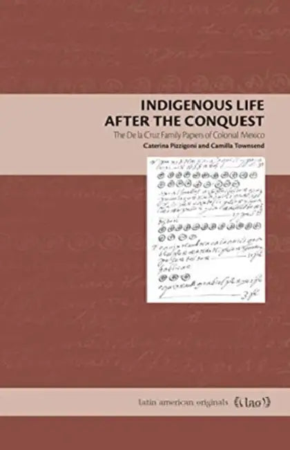 Indigenous Life After the Conquest: The de la Cruz Family Papers of Colonial Mexico by Caterina Pizzigoni, Camilla Townsend