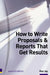 How to Write Proposals & Reports That Get Results by Ros Jay