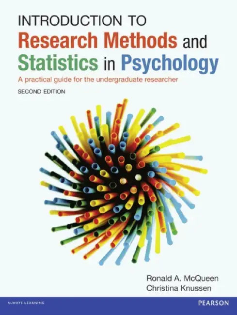 Introduction to Research Methods and Statistics in Psychology by Ron McQueen