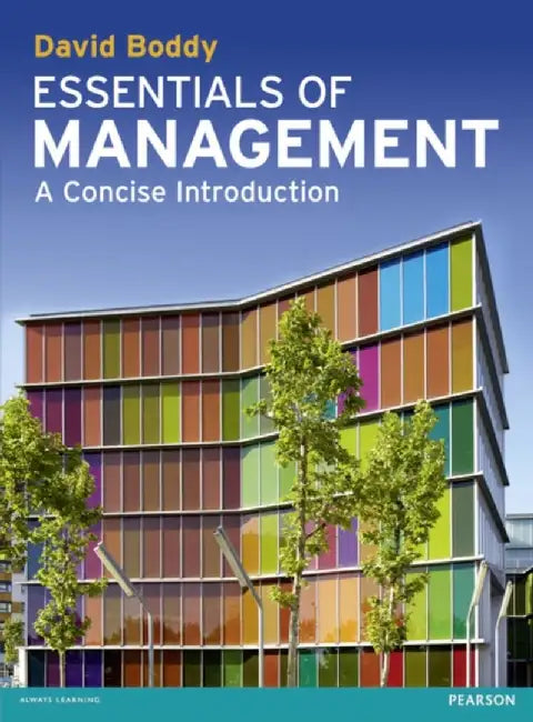 Essentials of Management by David Boddy