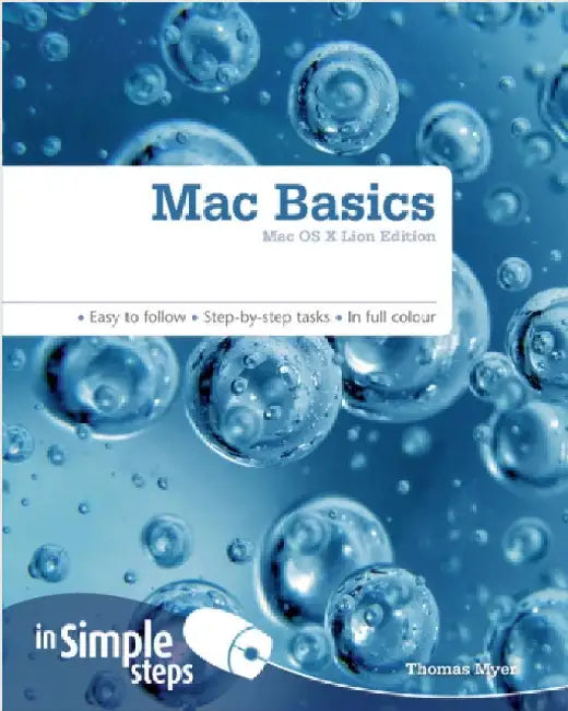 Mac Basics In Simple Steps by Tom Myer